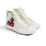 Converse CTAS 70 Hi X Comme Des Garcons Play White 150205C