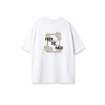 Fier De Moi Tshirt Ball Flower Short Sleeve White