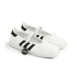 Adidas Superstar Square Toe Ballet Jennie Off White Black Womens LB3786