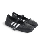 Adidas Superstar Square Toe Ballet Jennie Off Black White Womens LB3787