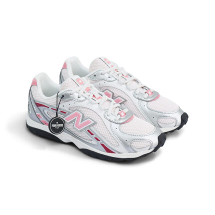 New Balance 204L Silver Metallic Double Buble Pink Womens U204L283