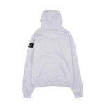 W Essentiels Hoodie Ecume Oversize Asphalt - Gambar 2