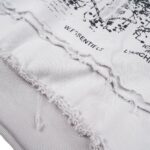 W Essentiels Hoodie Marcadier Distressed Asphalt - Gambar 3