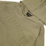 W Essentiels Hoodie Oversize Lucien Olive - Gambar 2