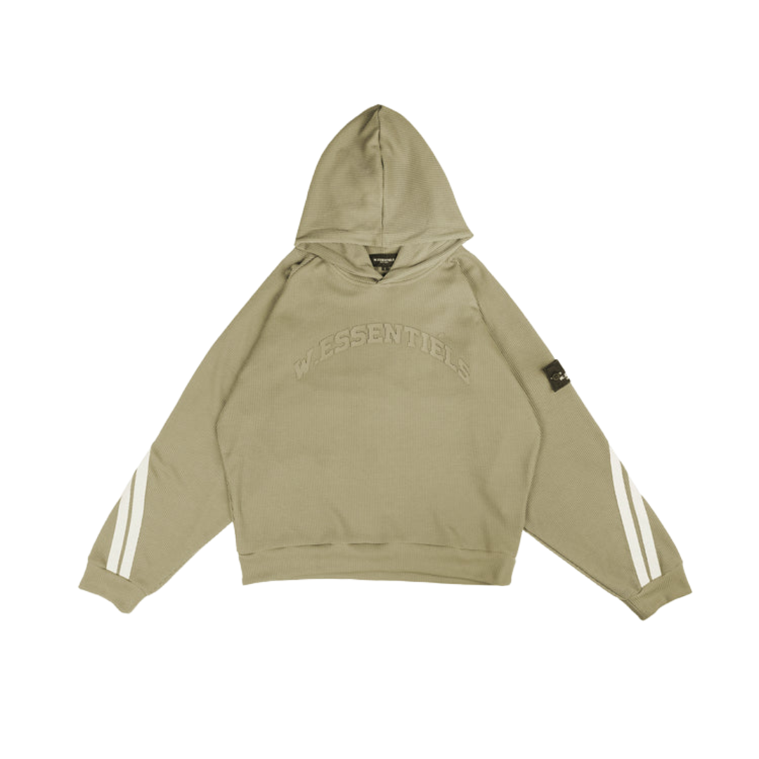 W Essentiels Hoodie Oversize Lucien Olive W Essentiels Hoodie Oversize Lucien Olive - Gambar 1