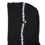 W Essentiels Hoodie Zip Gregoire W / Applique Noir Black - Gambar 5