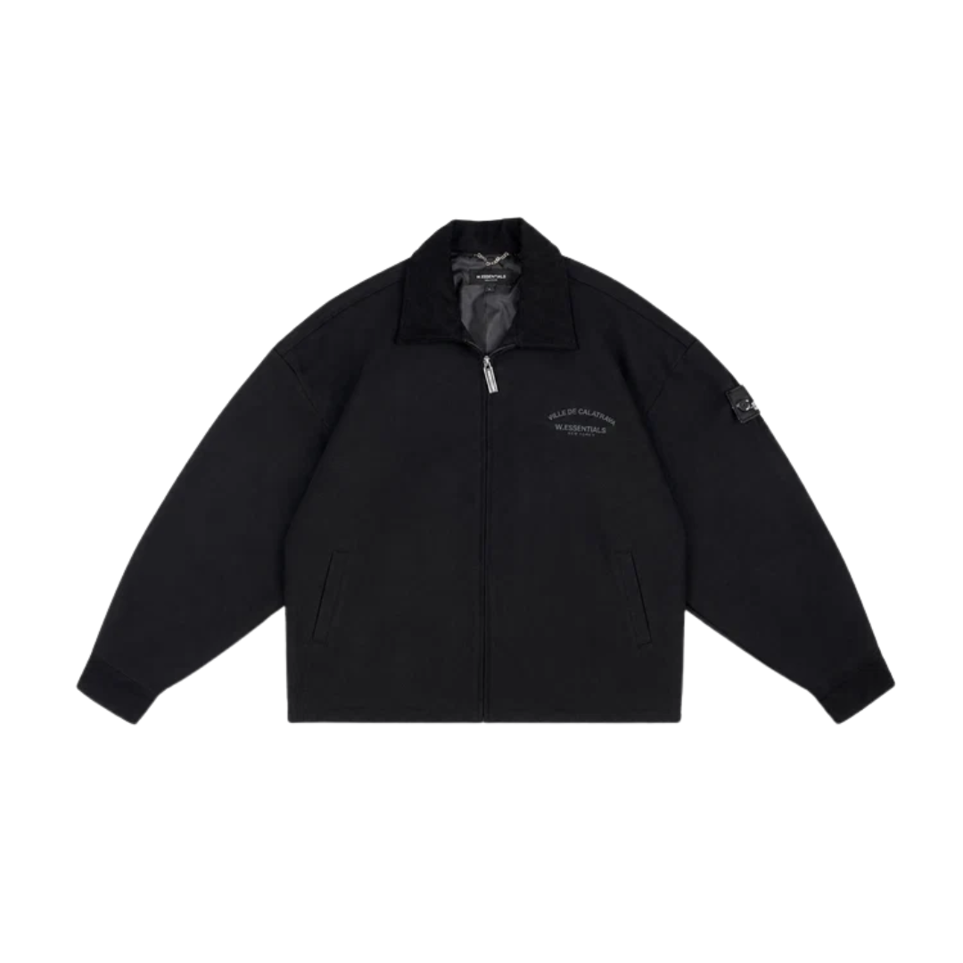 W Essentiels Jacket Colibri Work Black Noir Black (2) W Essentiels Jacket Colibri Work Noir Black - Gambar 1
