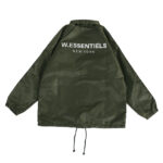 W Essentiels Jacket Delibes Windbreaker Forest Green - Gambar 2