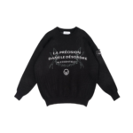 W Essentiels Sweater Oversize Colibri Knitted Noir Black