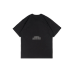 W Essentiels T-Shirt Boxy Cut Nardini Noir Black - Gambar 2