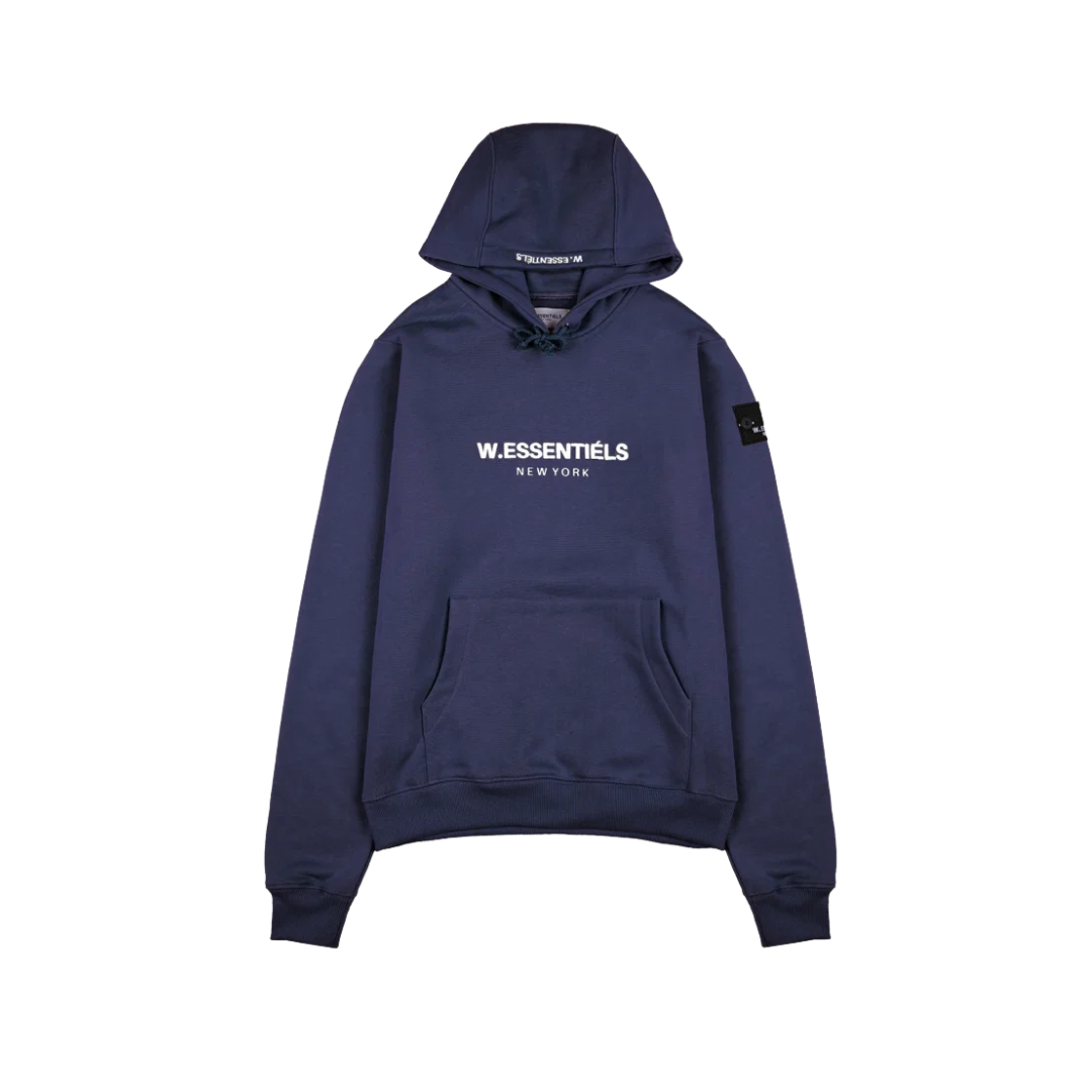W Wssentiels Hoodie Ecume Oversize Navy (1) W Essentiels Hoodie Ecume Oversize Navy - Gambar 1
