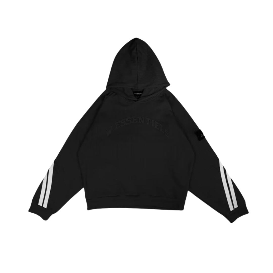 W.Essentiels Lucien Oversize Hoodie Noir Black W Essentiels Hoodie Oversize Lucien Noir Black - Gambar 1