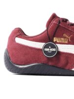 Puma Speedcat OG Aubergine Wine Burgundy Mens 398846 81 - Gambar 8